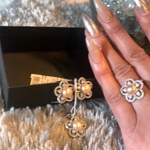 Sterling silver jewelry set